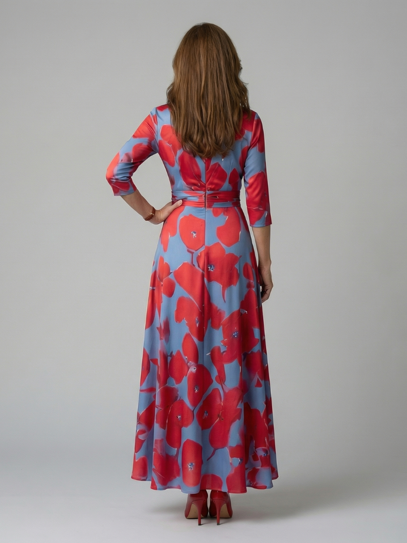 Florence | Floral Wrap Maxi Dress