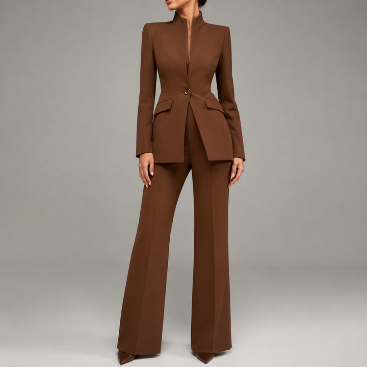 Clarice | Sculpted Two-Piece Suit