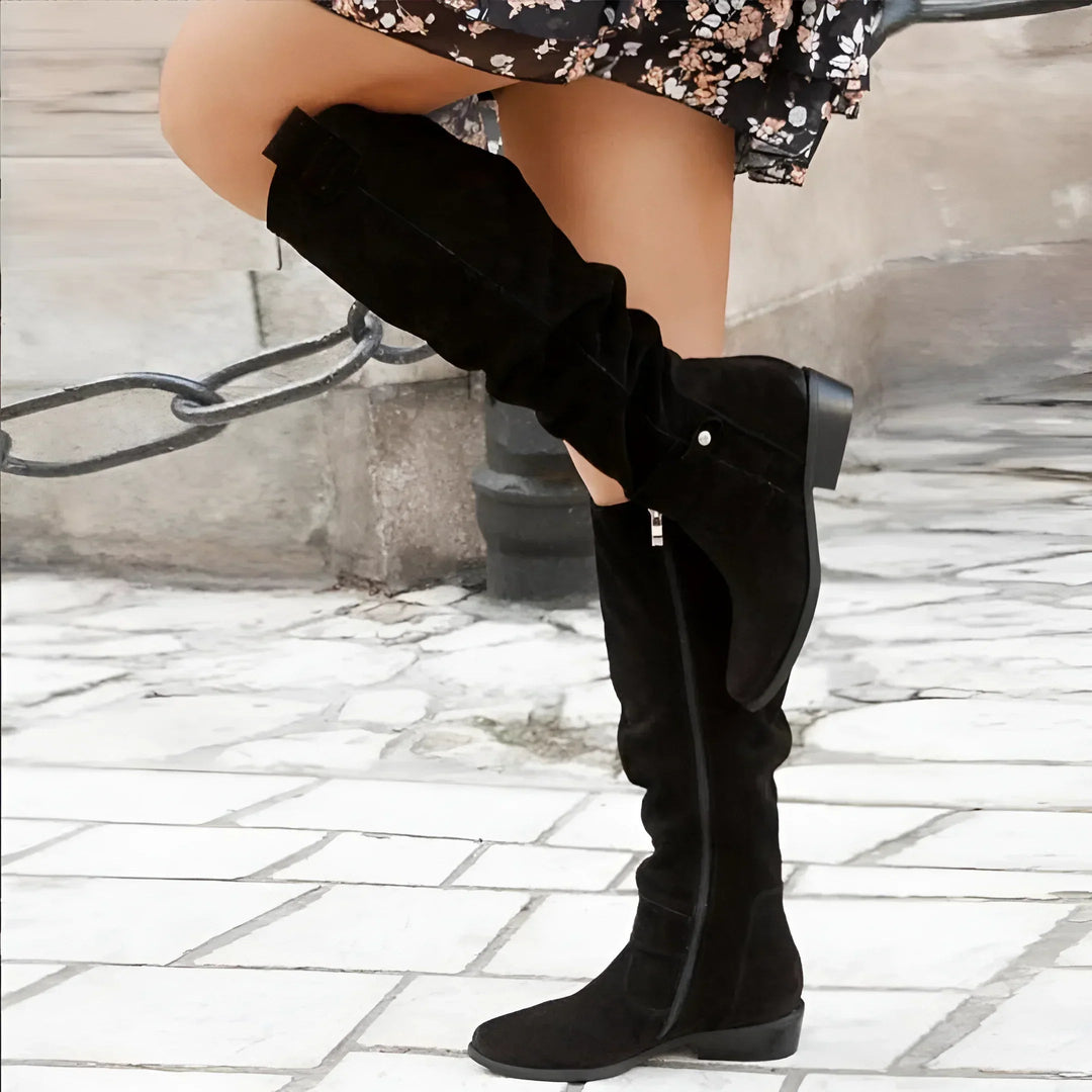 Marguerite | Slouch Knee Boots