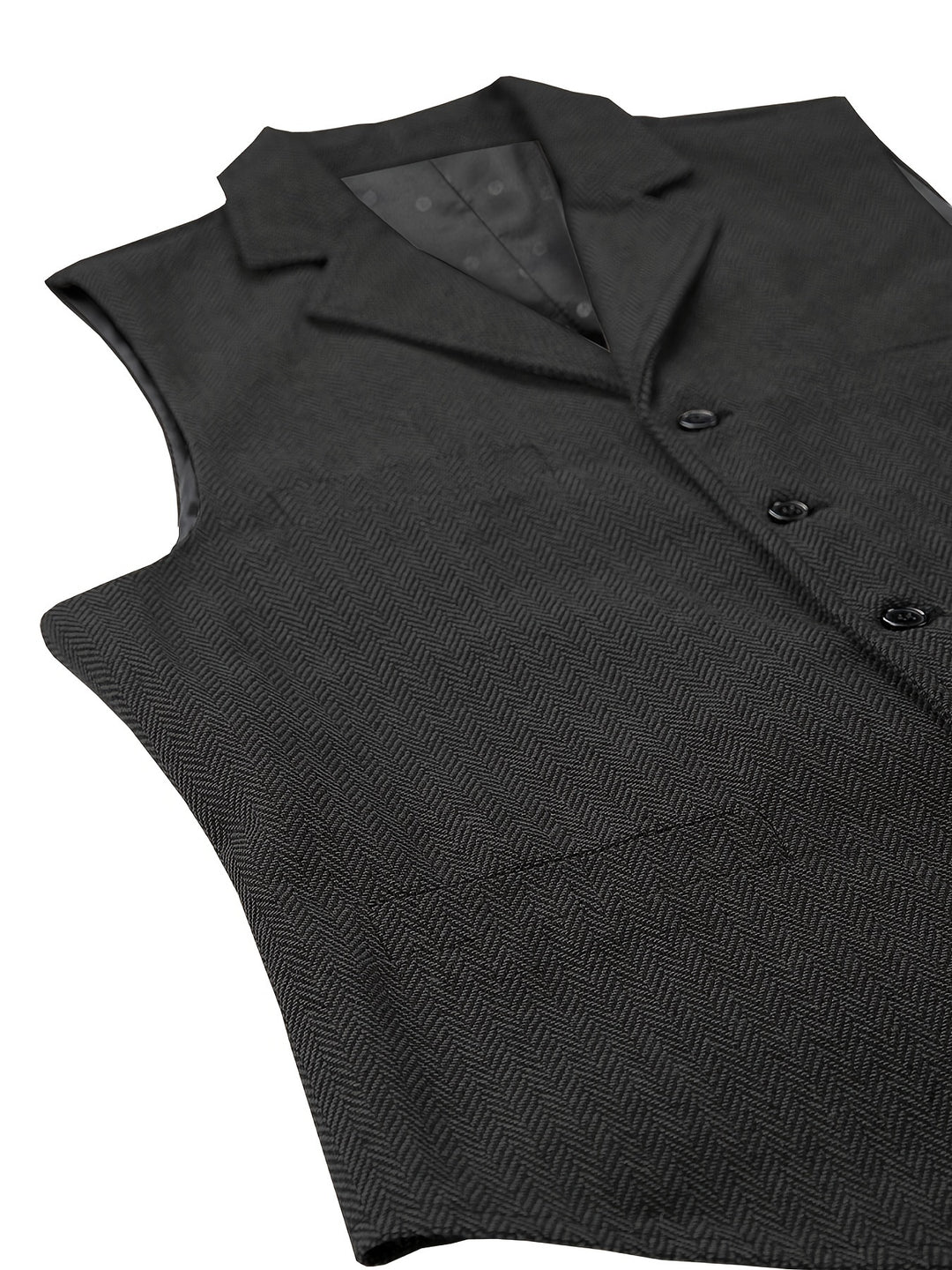 Archer | Herringbone Tailored Waistcoat