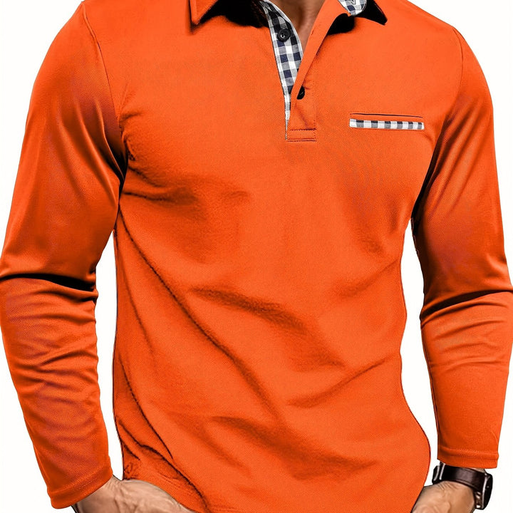 Colton | Refined Long-Sleeve Polo Shirt