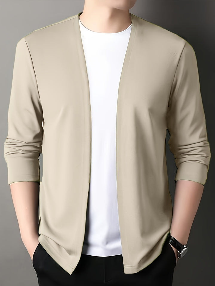Malcolm | Open-Front Lightweight Cardigan
