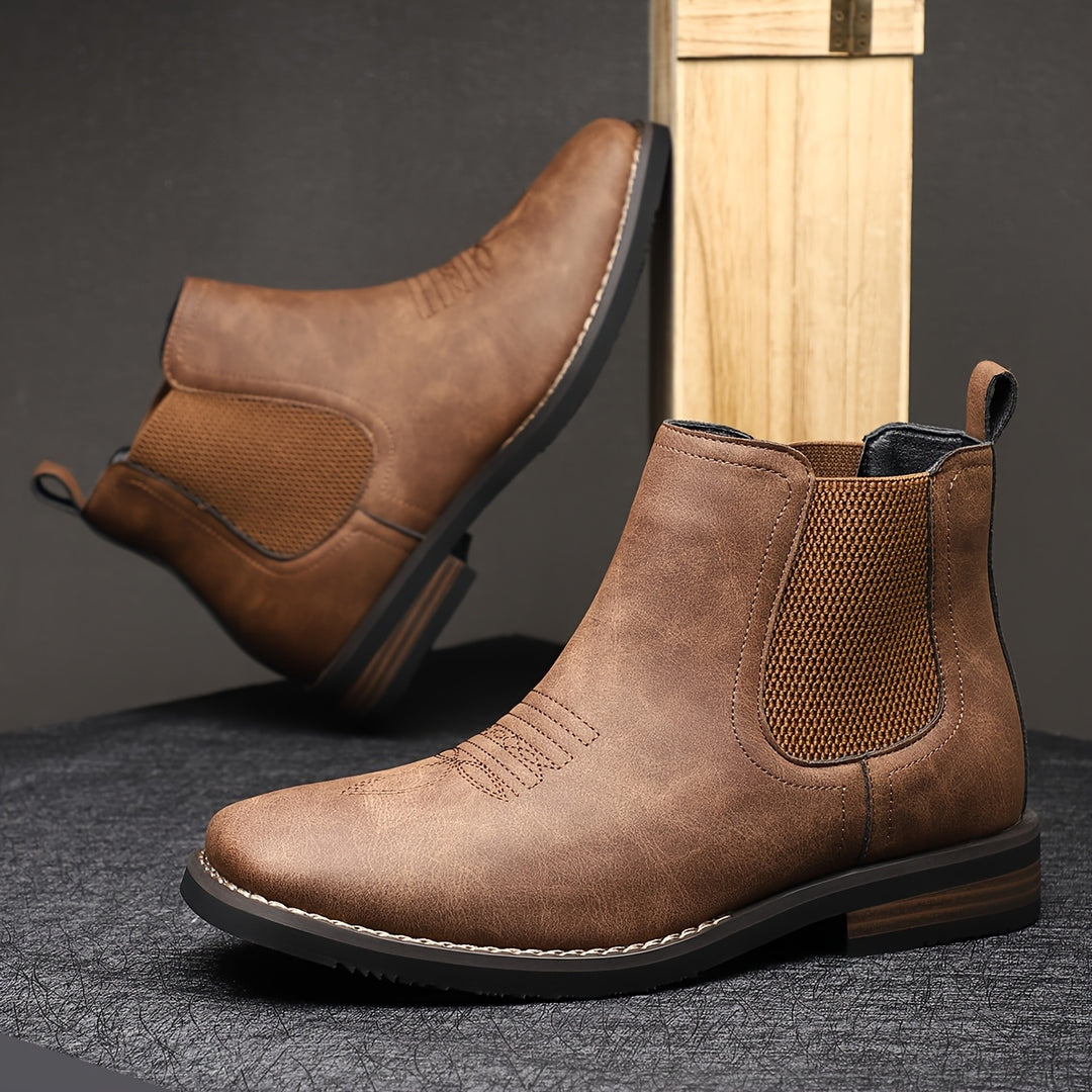 Sterling | Refined Slip-On Chelsea Boots