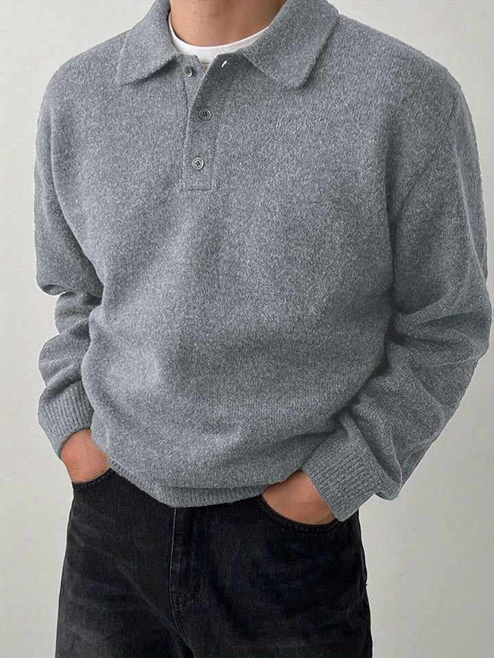 Sullivan | Refined Polo-Collar Sweater