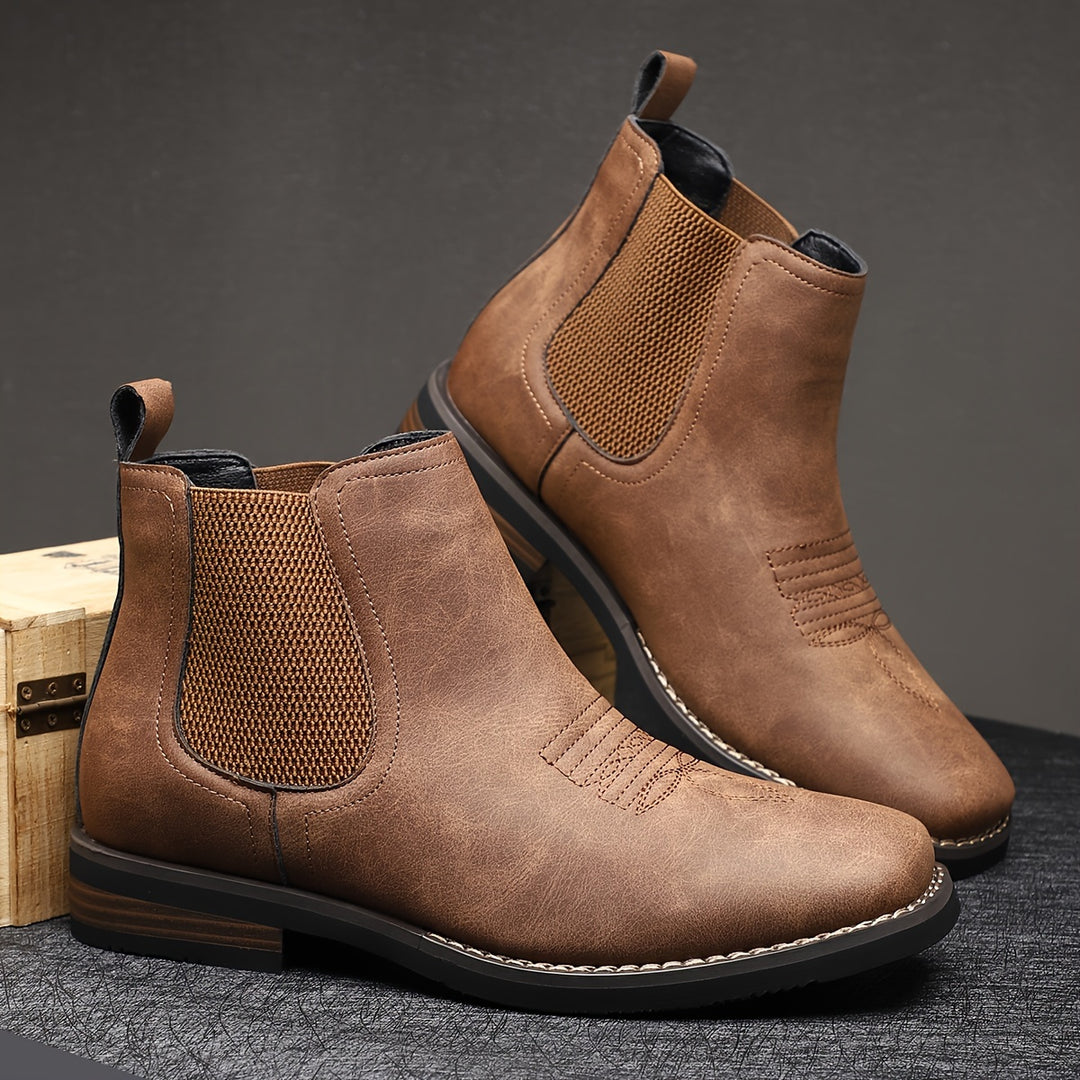 Sterling | Refined Slip-On Chelsea Boots