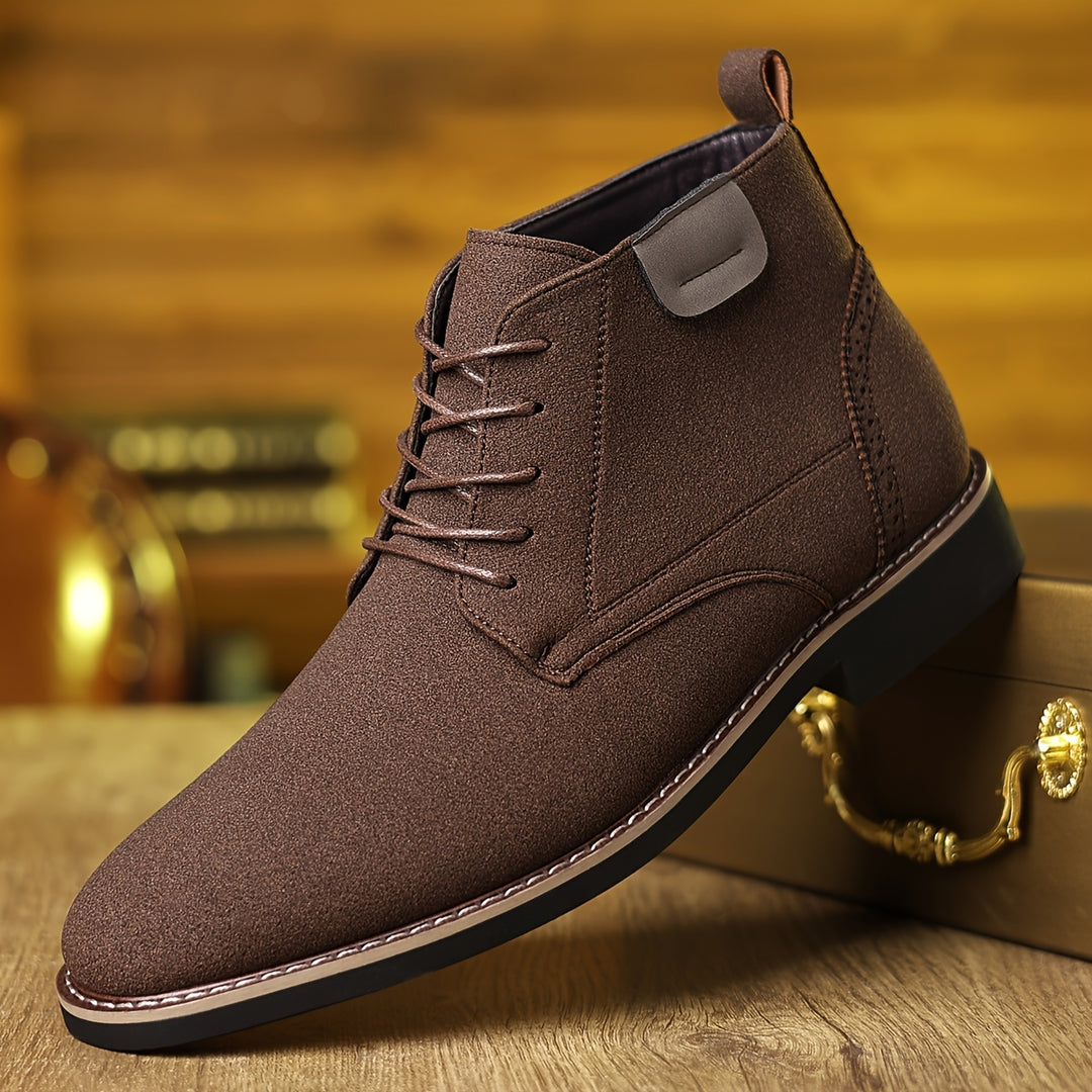 Harrington | Refined Lace-Up Ankle Boots