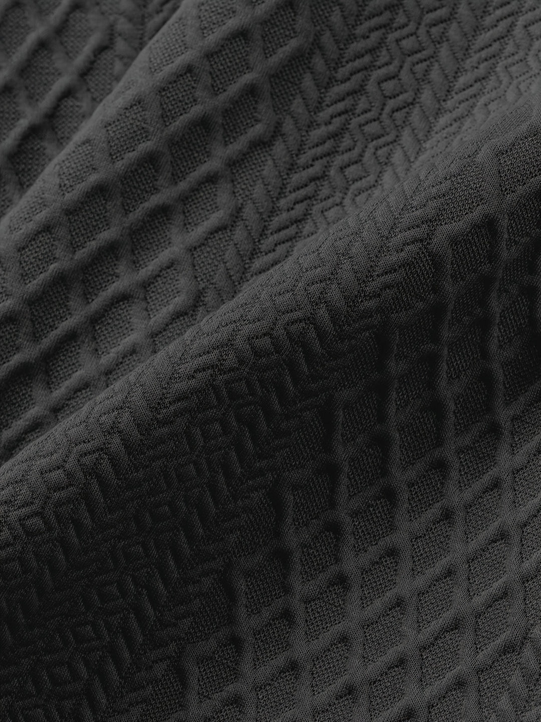 Elias | Textured Short-Sleeve Polo Shirt