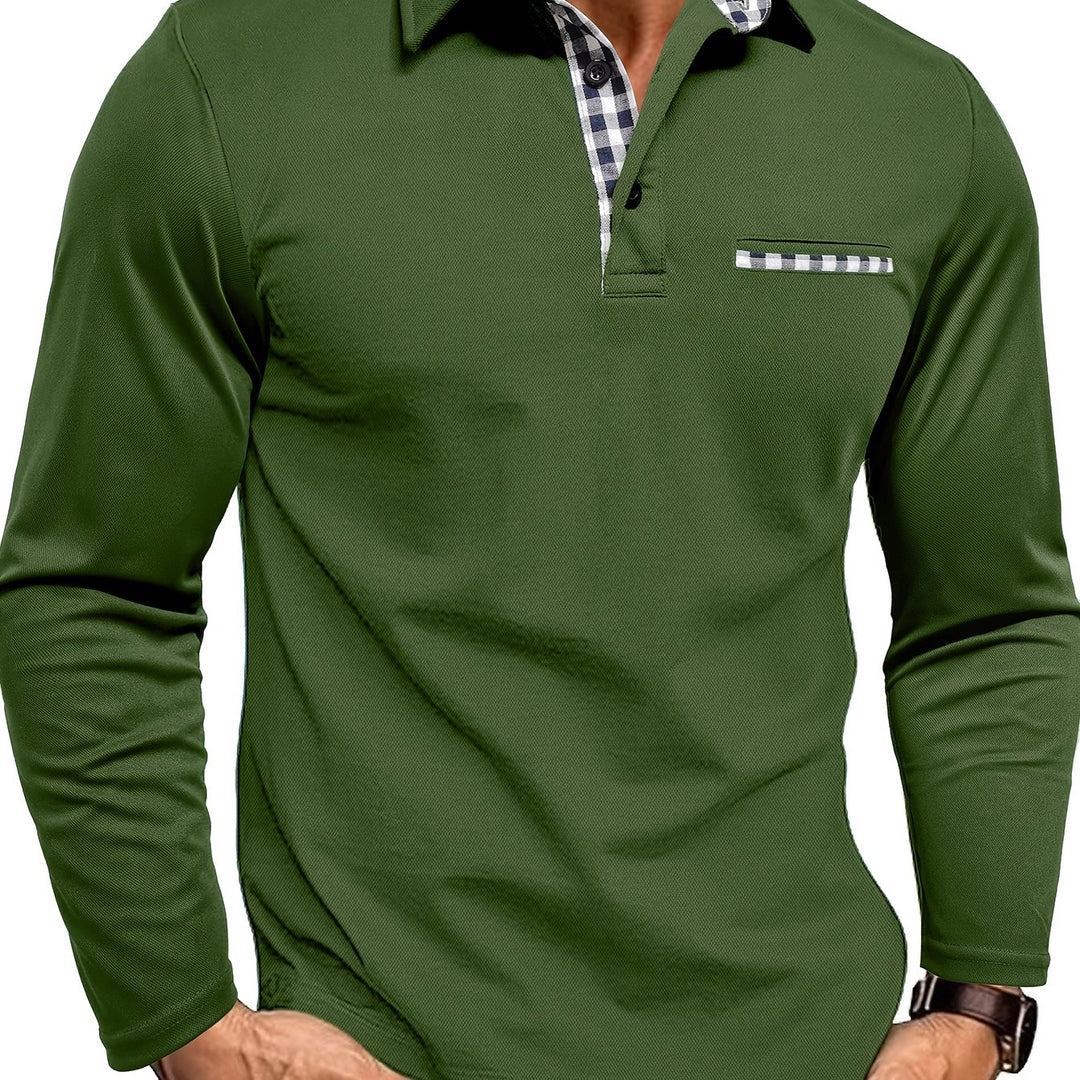Colton | Refined Long-Sleeve Polo Shirt