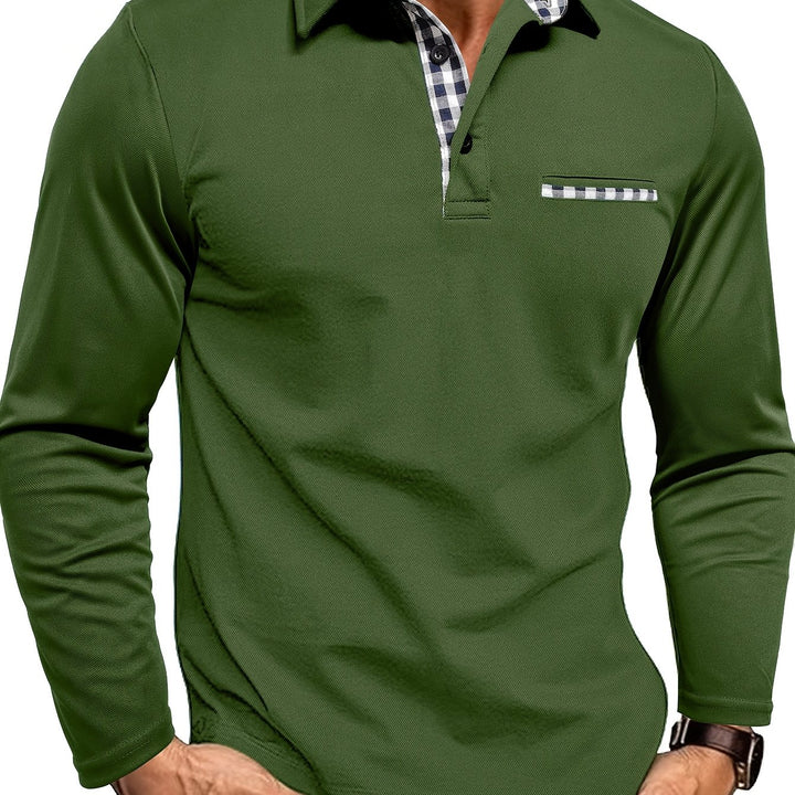 Colton | Refined Long-Sleeve Polo Shirt