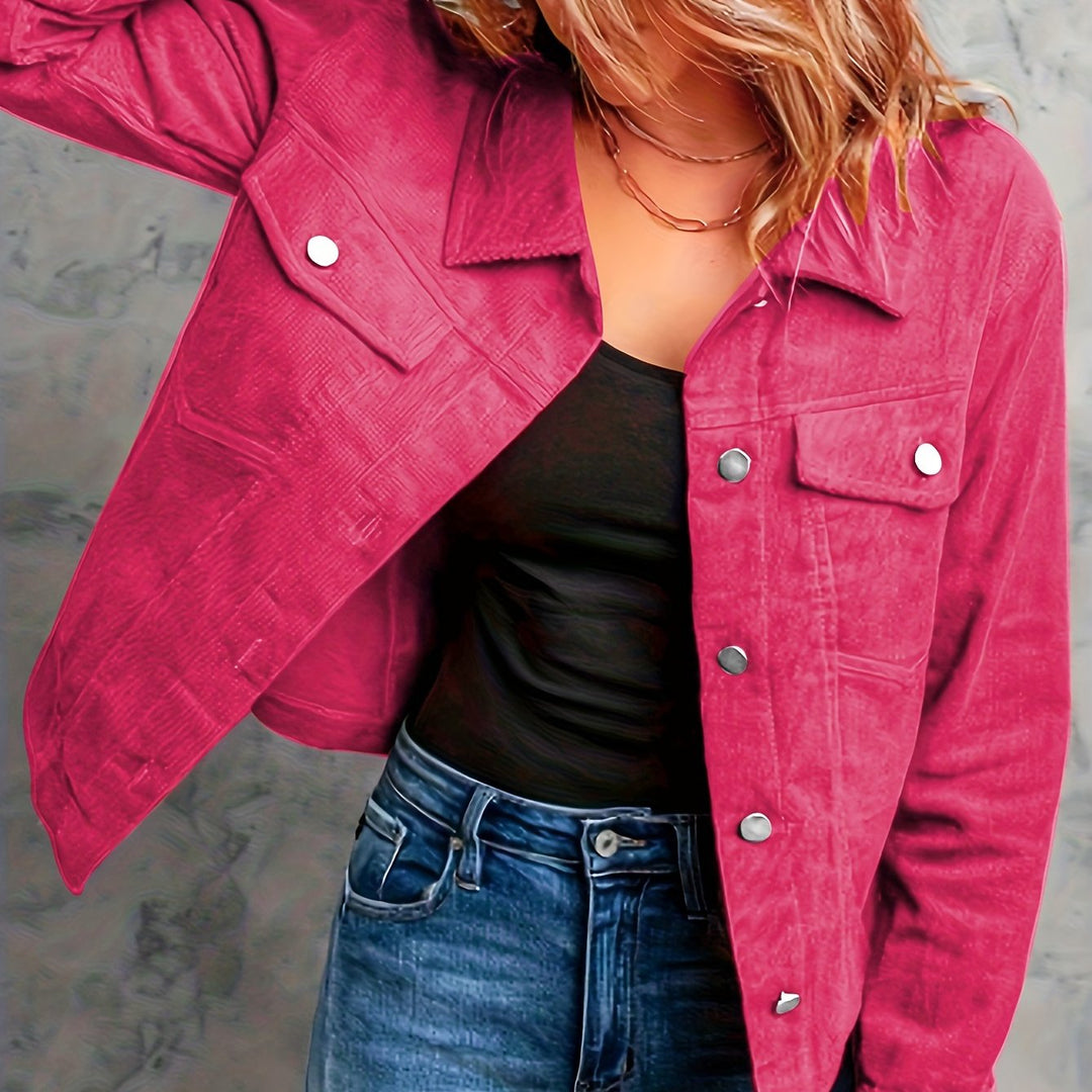 Rachel | Relaxed Button-Front Jacket