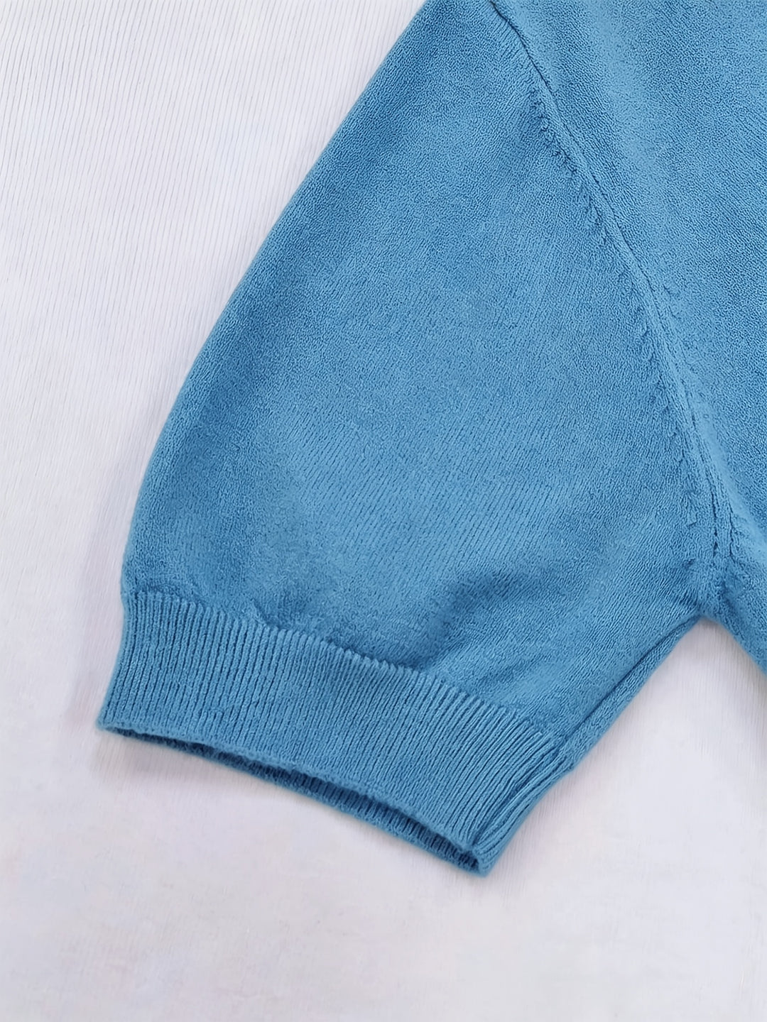 Margot | Refined Short-Sleeve Knit Top