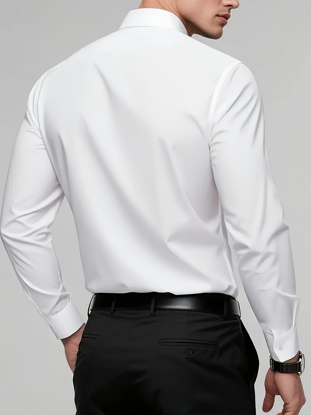 Bennett | Men's Tailored Long Sleeve Button-Up Shirt
