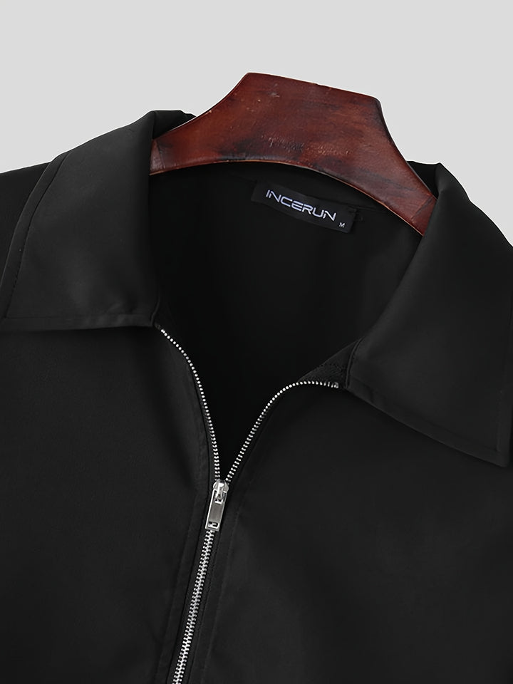 Blake | Cropped Zip-Up Jacket
