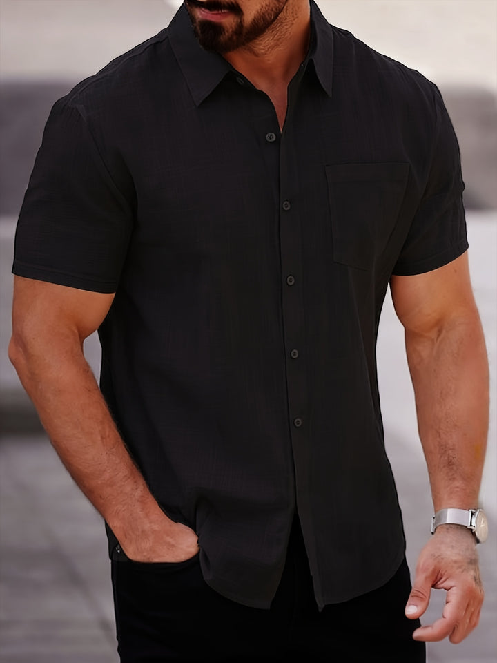 Lorne | Men's Short Sleeve Relaxed Shirt