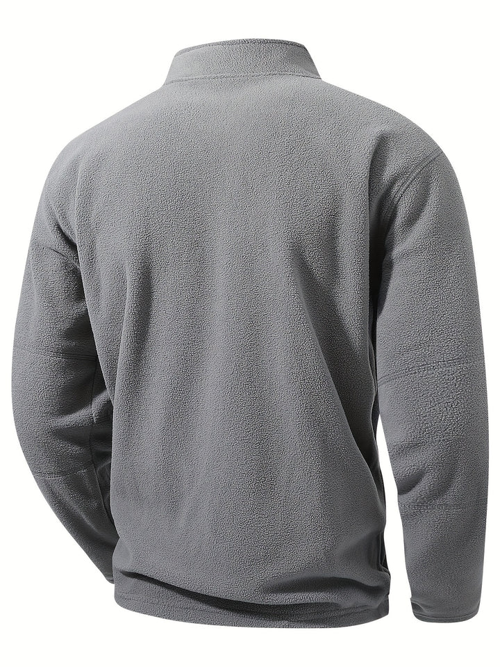 Garrett | Quarter-Zip Stand Collar Pullover