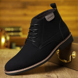 Harrington | Refined Lace-Up Ankle Boots