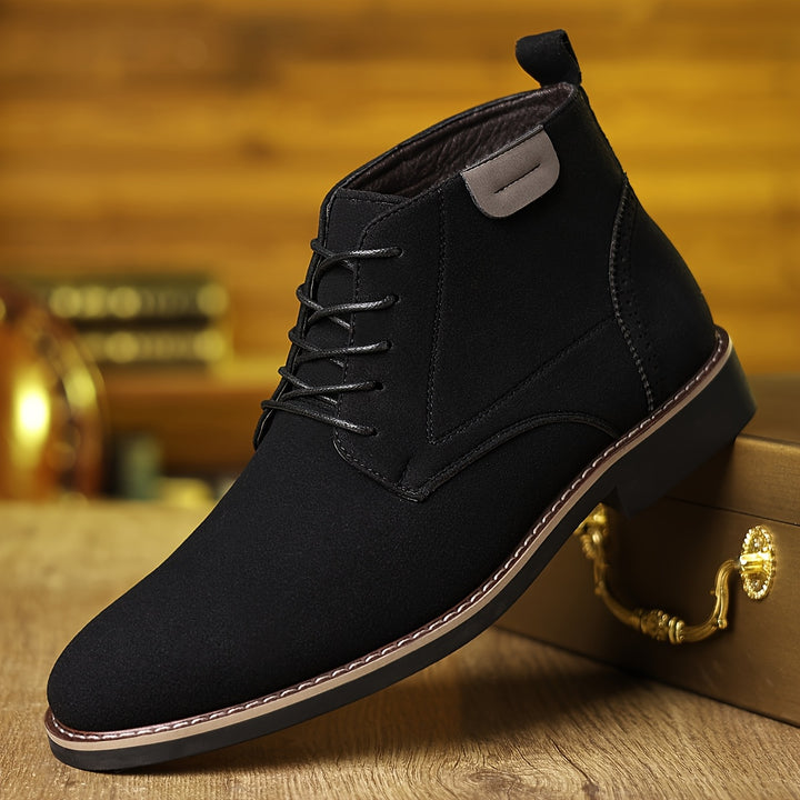 Harrington | Refined Lace-Up Ankle Boots