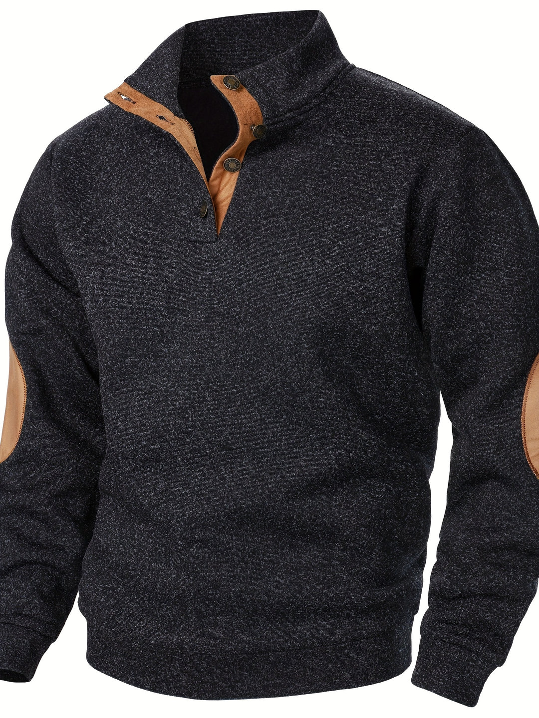 Gideon | Button-Placket Casual Sweatshirt