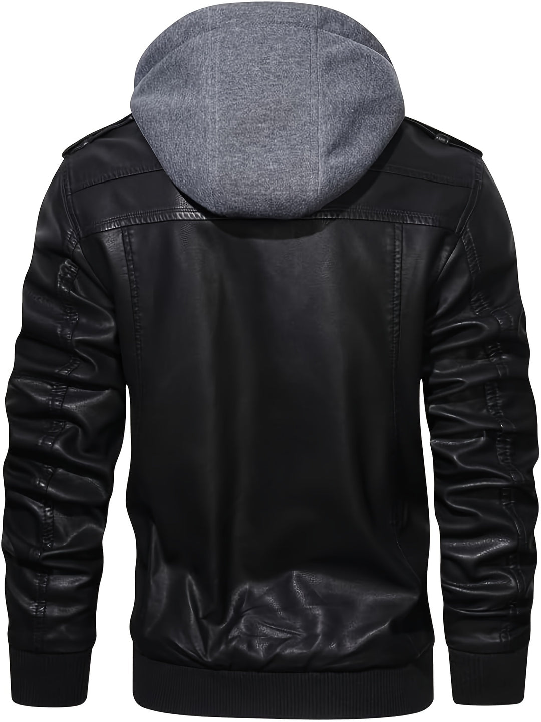 Damon | Hooded Moto Jacket