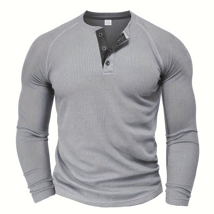 Rowan | Classic Waffle-Knit Henley