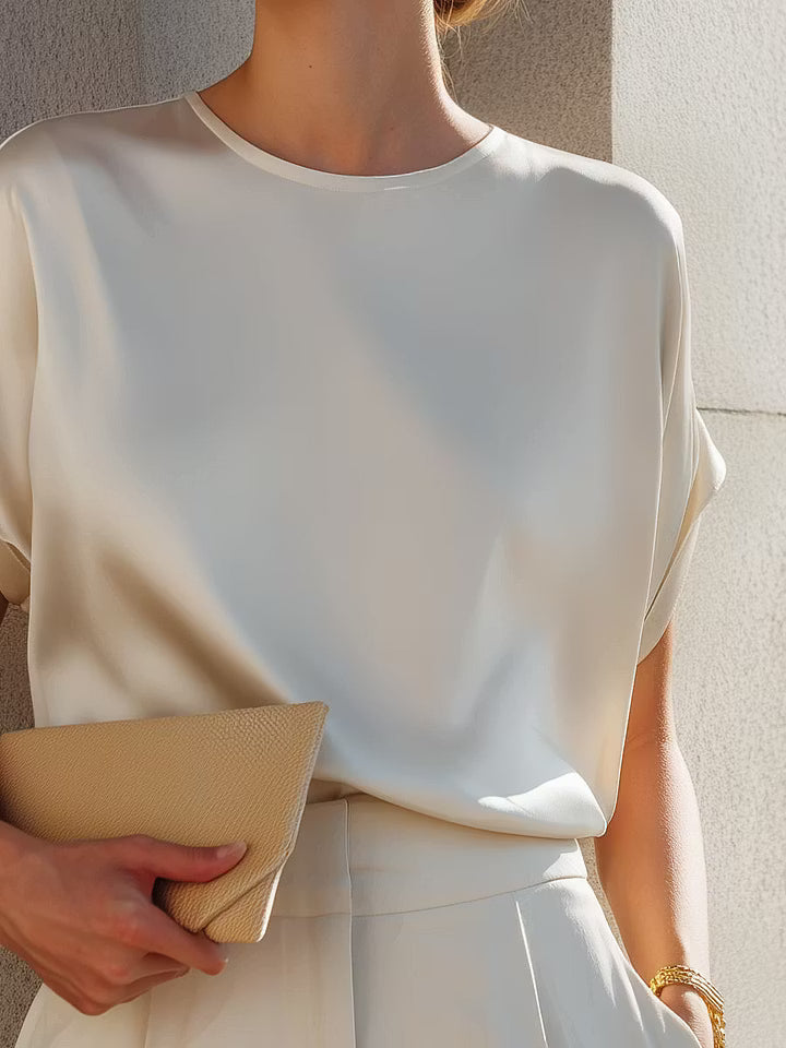 Paloma | Relaxed Boat-Neck Blouse