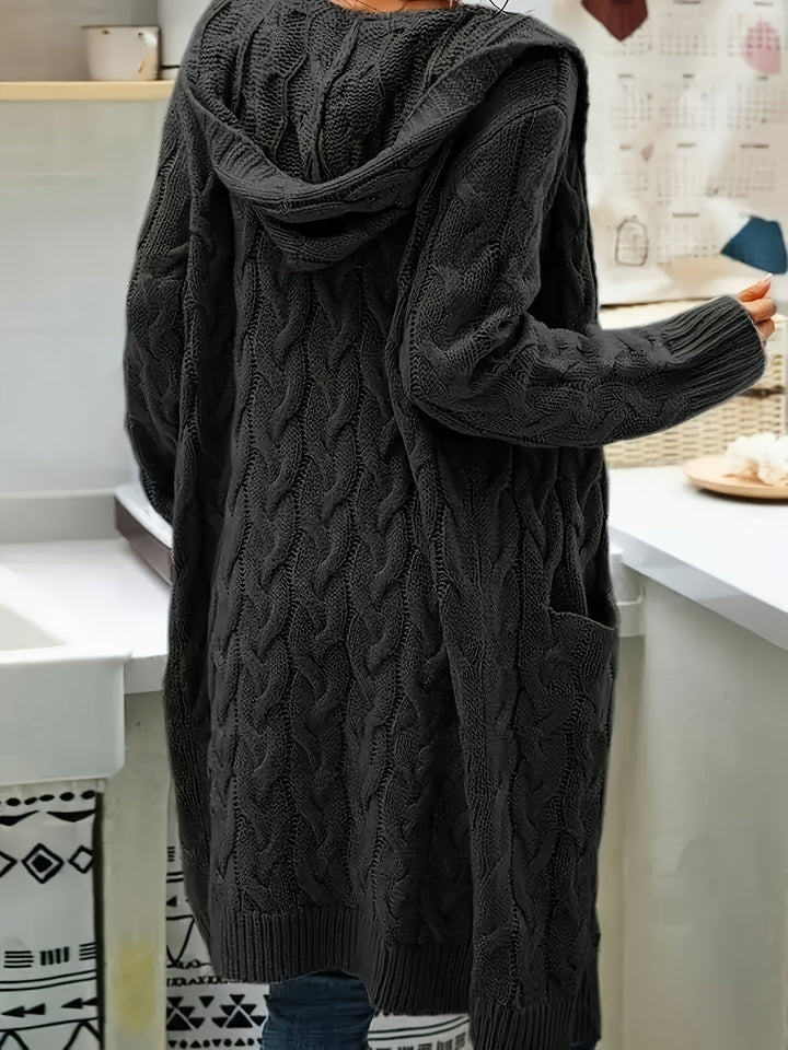 Nadine | Textured Longline Cardigan