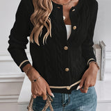Isadora | Refined Cable-Knit Cardigan