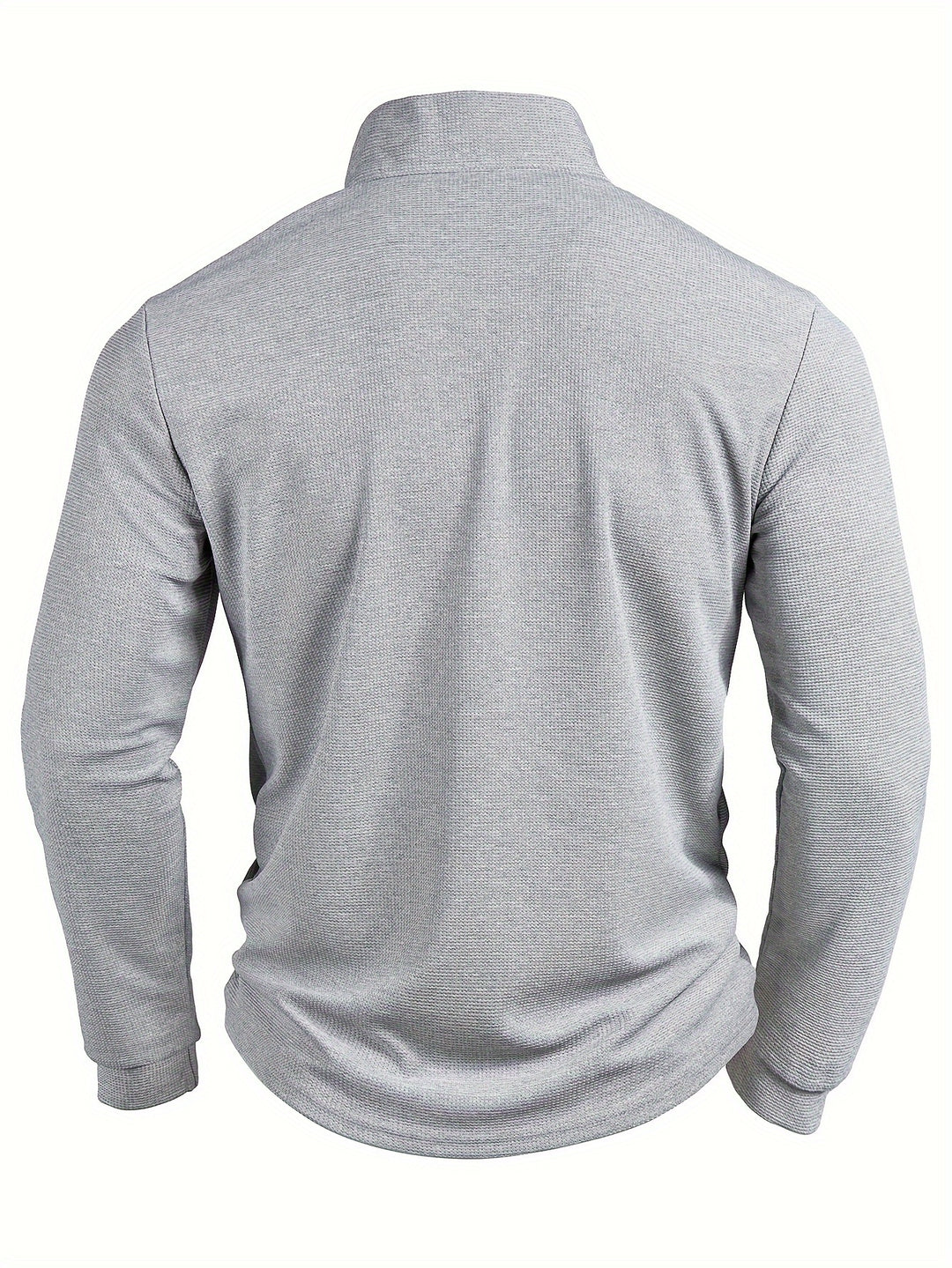 Harvey | Men's Textured Waffle Quarter-Zip Pullover