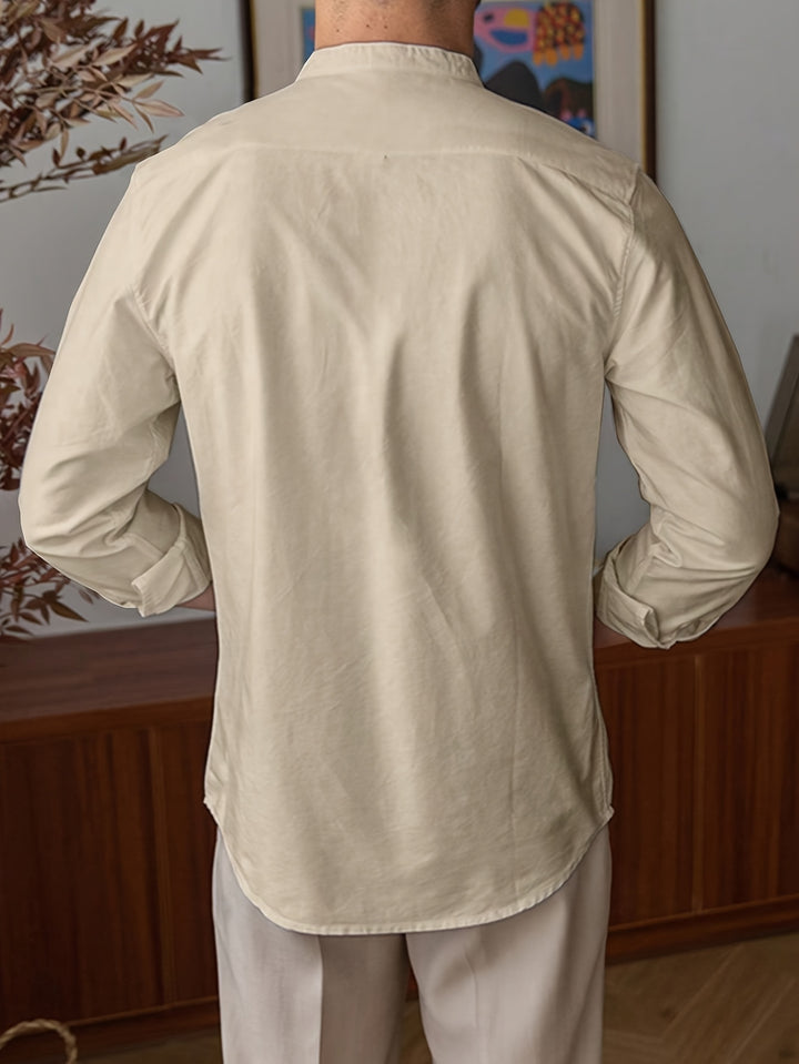 Everett | Men's Casual Lapel Button-Up Shirt