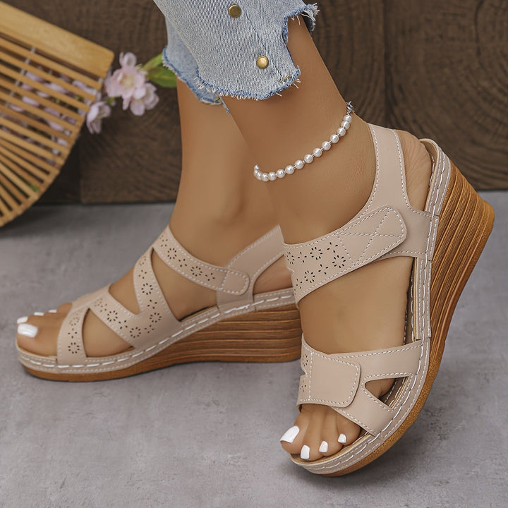 Dorothy | Cushioned Comfort Wedge Sandals