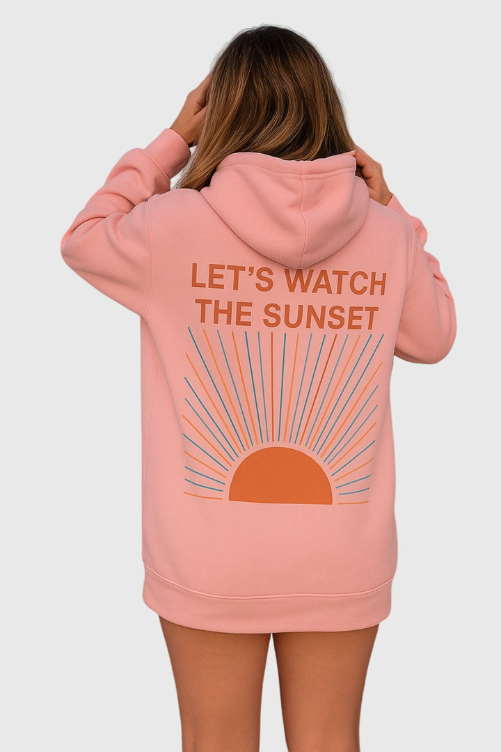 Laurel | Relaxed Sunset Hoodie