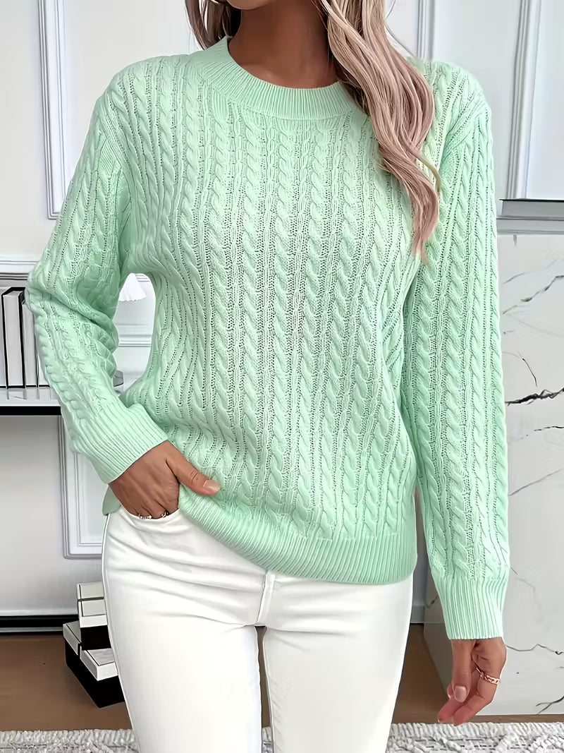 Sandrine | Cozy Cable-Knit Sweater