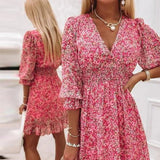 Estella | Elegant Floral Summer Dress