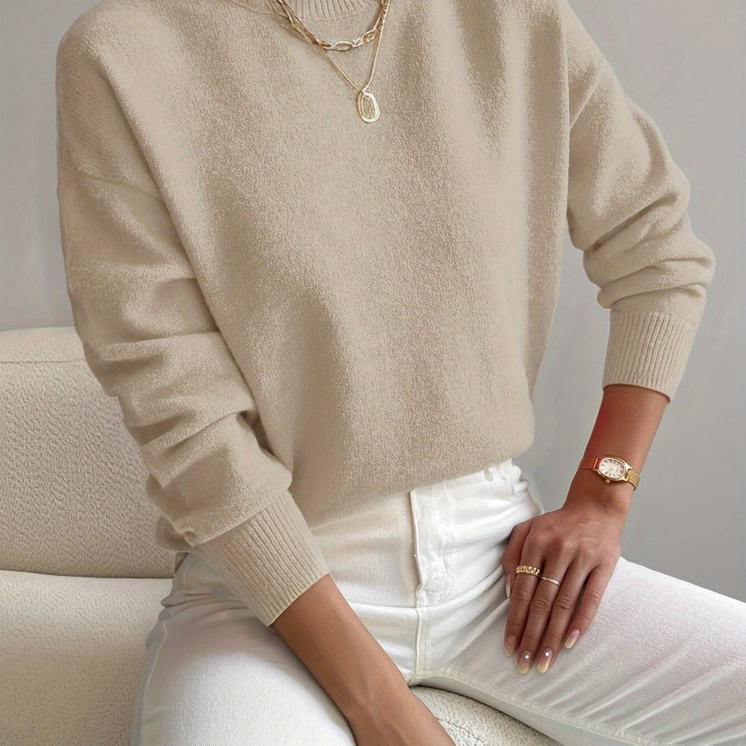Juniper | Relaxed Mock Neck Sweater
