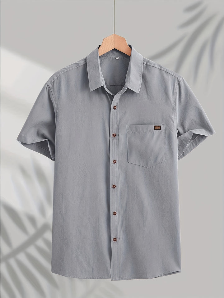 Martin | Men's Casual Short Sleeve Button-Up Shirt