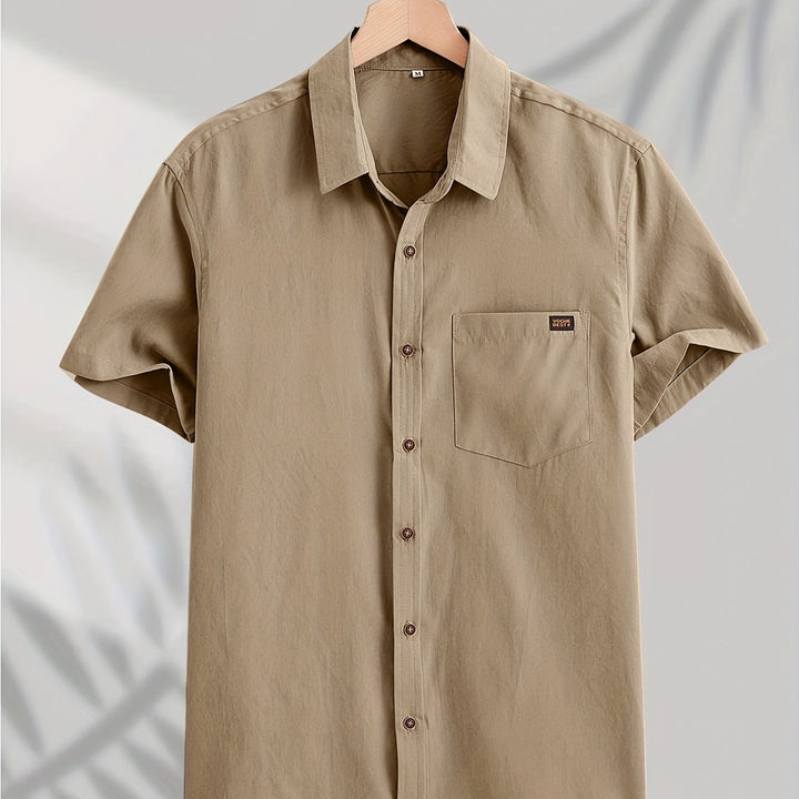 Martin | Men's Casual Short Sleeve Button-Up Shirt