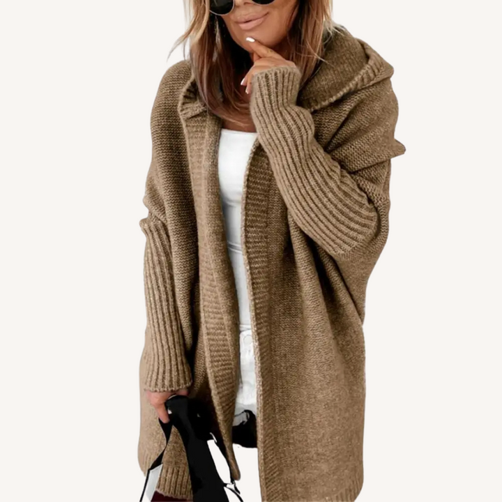 Rosalyn | Relaxed Hooded Cardigan