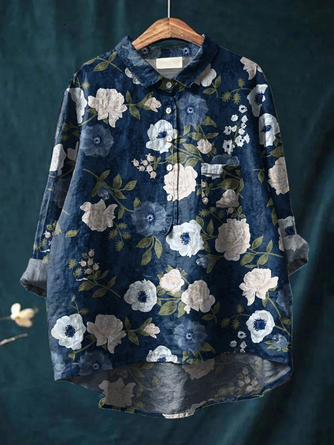 Roslyn | Floral Print Casual Shirt
