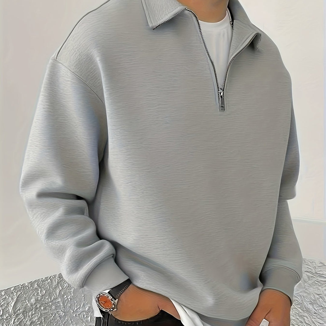Chester | Relaxed Half-Zip Sweatshirt