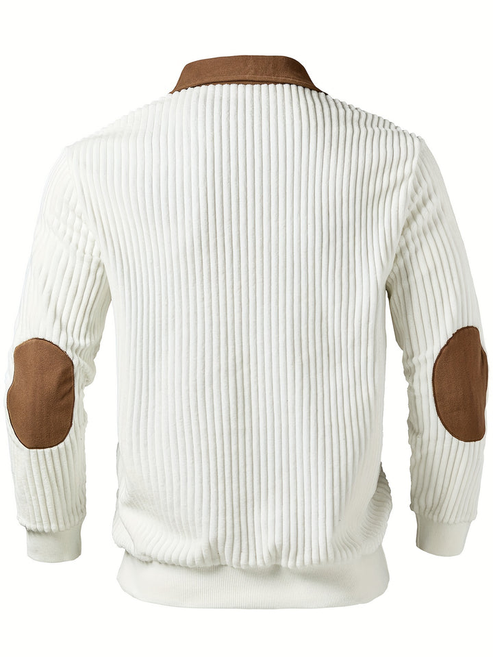 Harrison | Color-Block Quarter-Zip Pullover