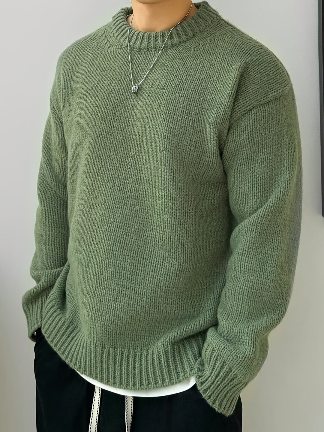 Emerson | Relaxed Crew Neck Sweater