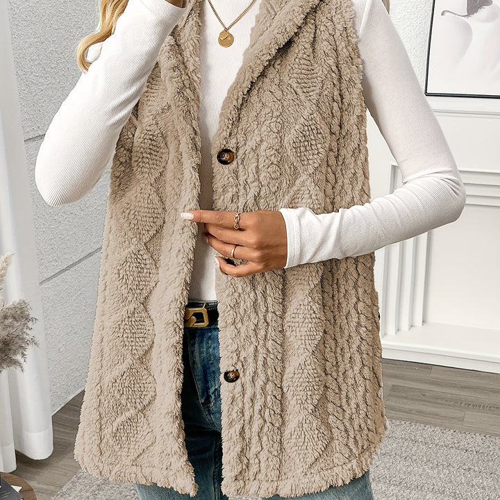 Hazel | Cozy Hooded Vest