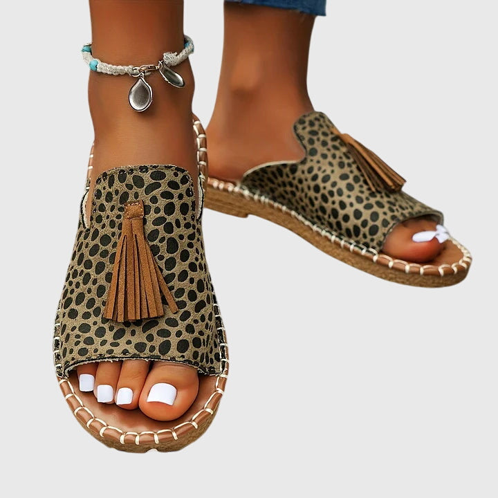 Noreen | Cushioned Comfort Slide Sandals