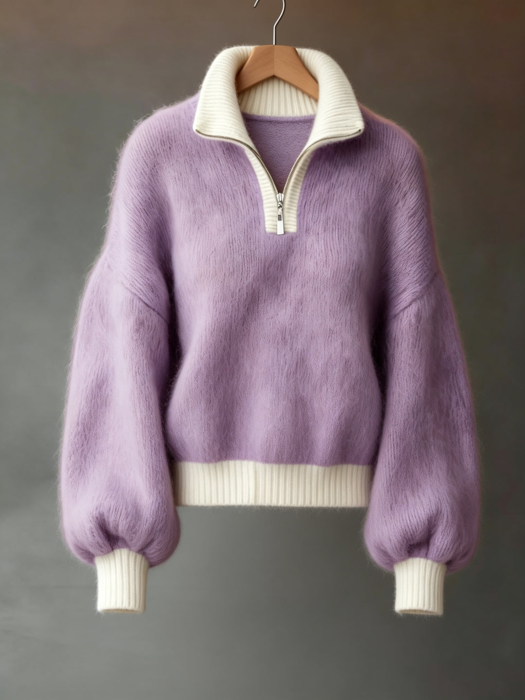 Sylvia | Relaxed Half-Zip Sweater