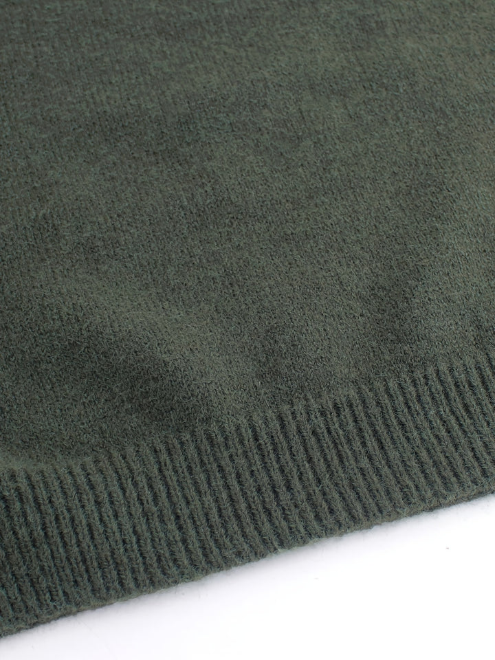 Eloise | Striped Ribbed Round Neck Sweater