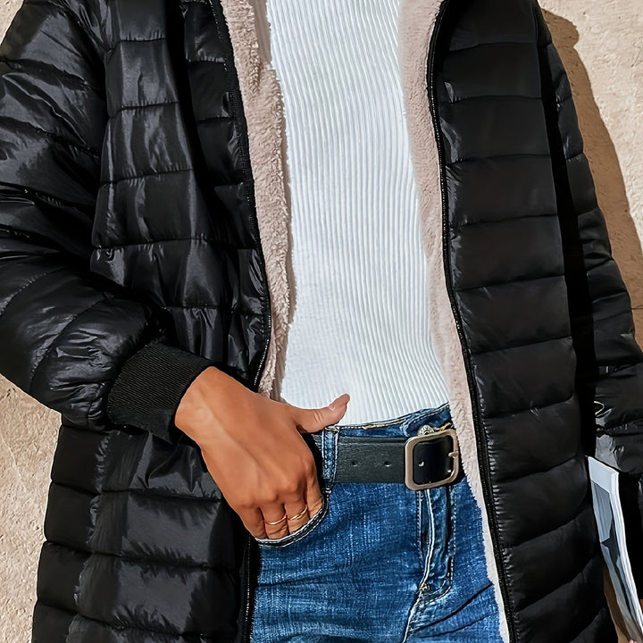 Isadora | Cozy Lined Longline Coat