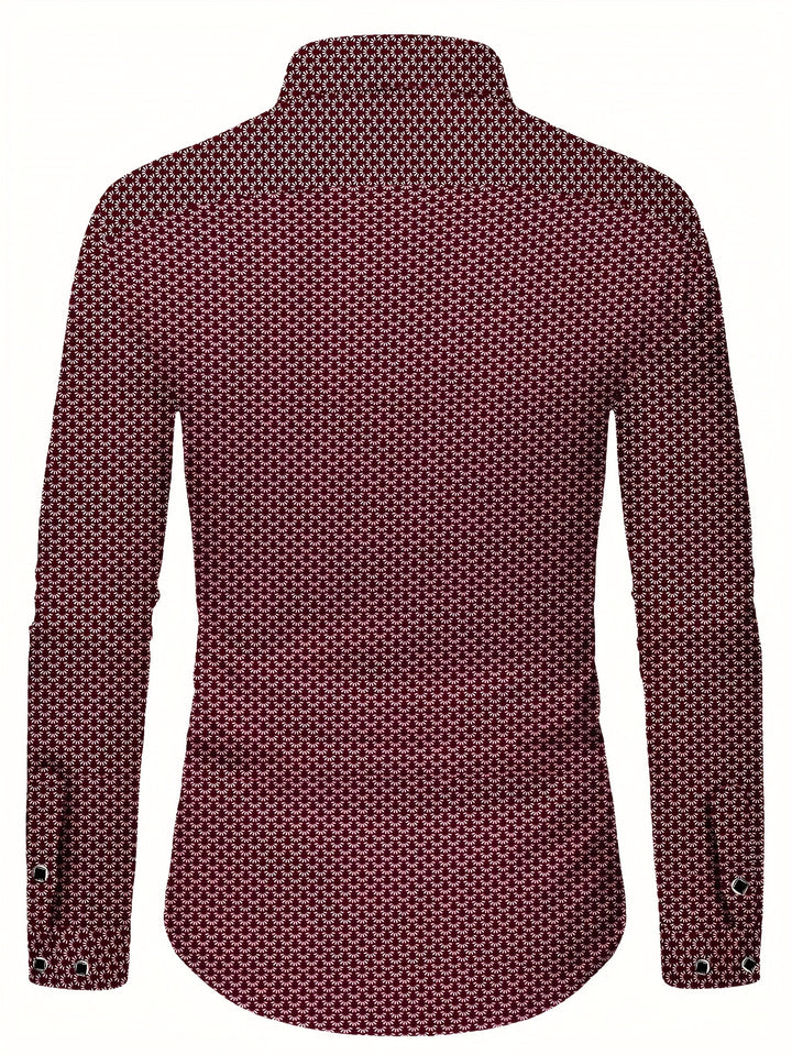 Preston | Men's Wrinkle-Resistant Long Sleeve Dress Shirt