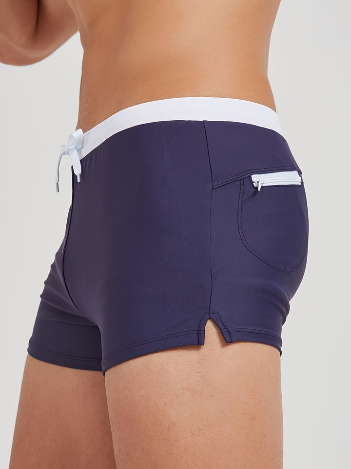 Joshua | Men's Drawstring Swim Trunks