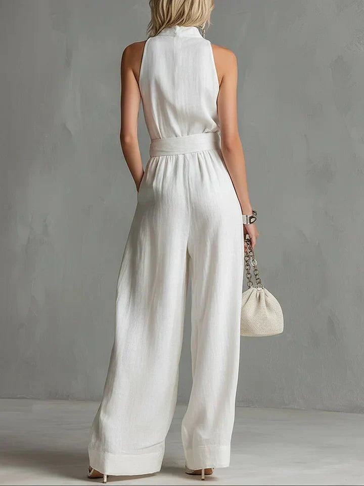 Camryn | Belted Wide-Leg Jumpsuit