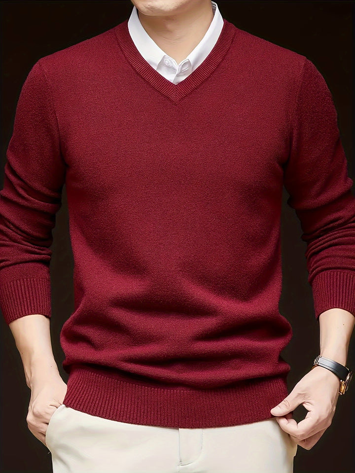 Theodore | Refined V-Neck Sweater